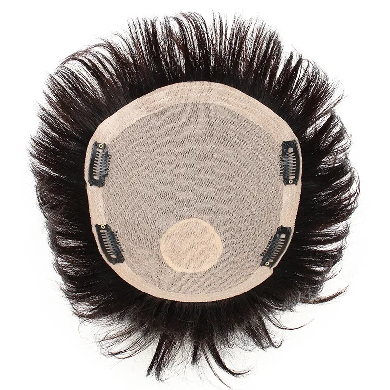 الملمس نمط 16x18 سنتيمتر 18x20 سنتيمتر الشعر المستعار الإنسان للرجال الآسيوية القبعات العالية نظام استبدال سريع خصلات الشعر غطاء فقدان الشعر