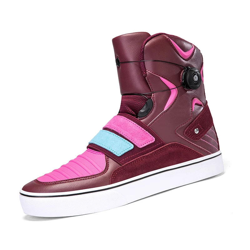 

Motorcycle protective boots four seasons new high-top women's casual road riding boots outdoor cross-country cycling equipment