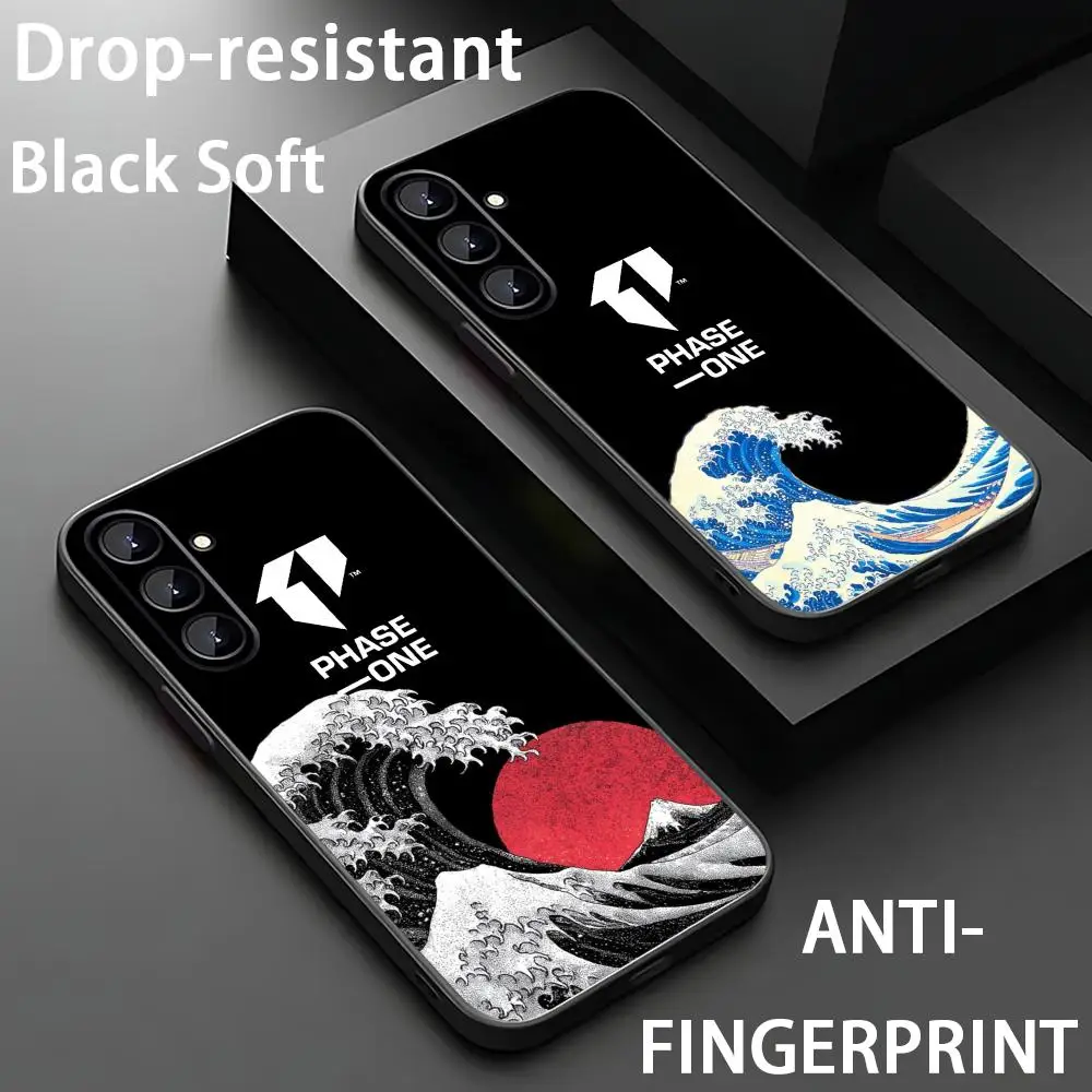 phase one Phone Case For Samsung Galaxy S26 S25 S24 S23 S22 S21 Plus Ultra Fold A Soft Black
