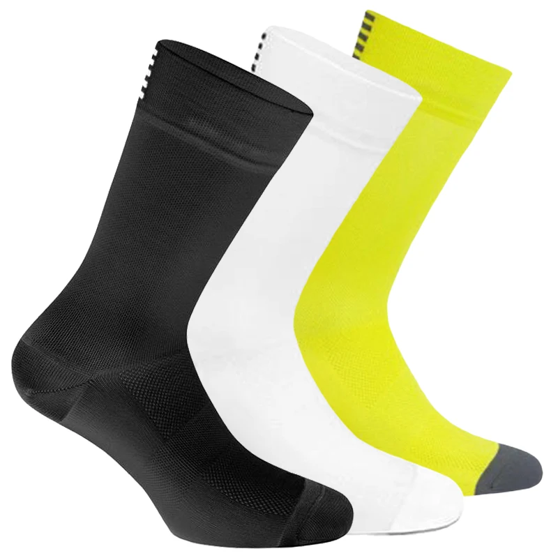 Calcetines de secado rápido transpirables para hombre y mujer, medias profesionales Unisex de alta calidad para ciclismo al aire libre, 1 par