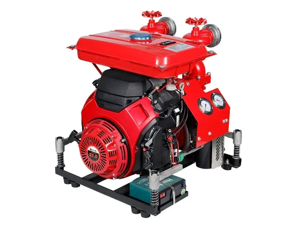 Quality LIFAN petrol engine 27HP portable firefighting water pump