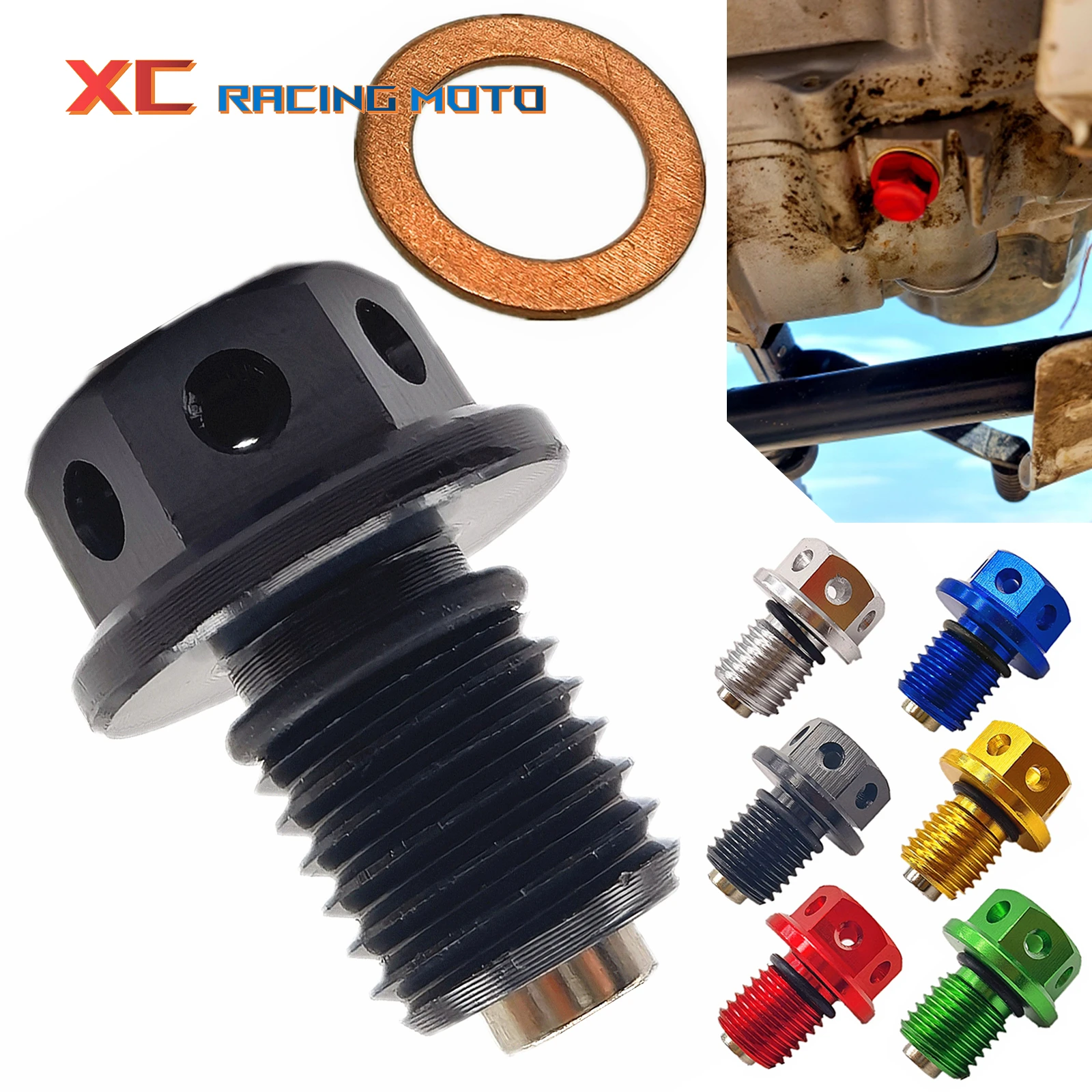 

Oil Drain Plug Bolt Screw For Honda CBR1000RR CBR600RR CBR900RR CBR 1000 600 900 RR CB 650F 500F 400F 300F 250R 125R 300R 400X