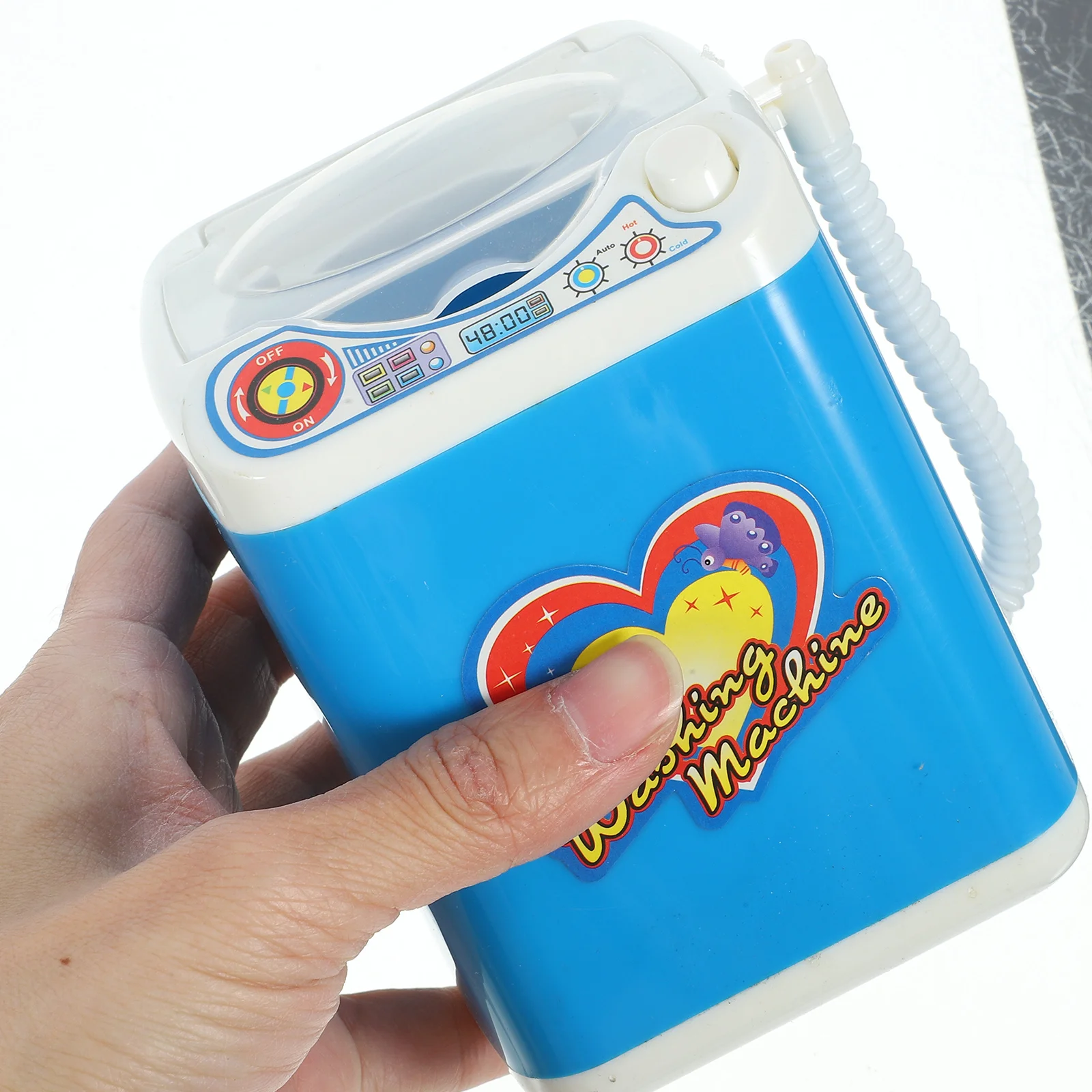 Zabawka dla dzieci - elektryczna pralka do zabawy w sprzątanie, symulacja prania, zabawka edukacyjna dla dziewczynek.