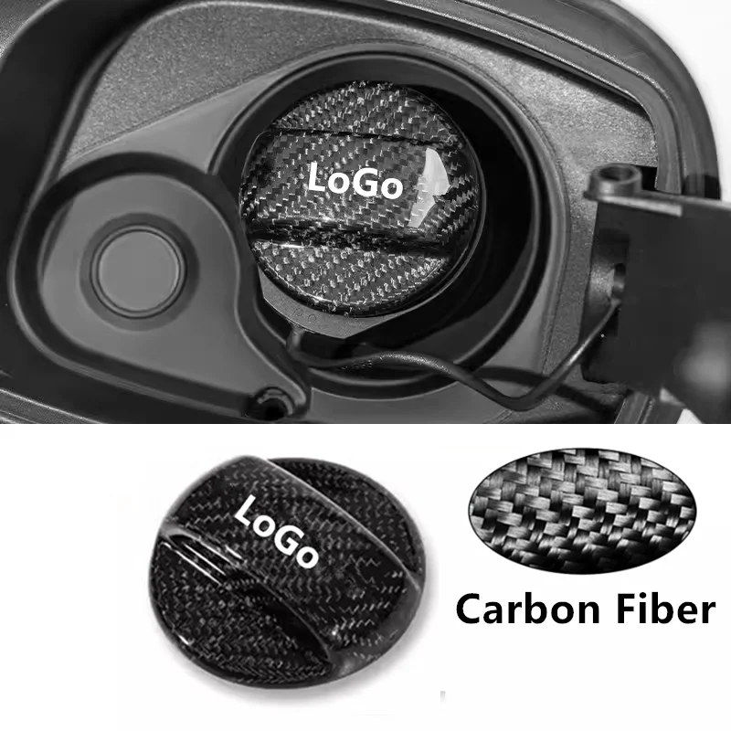 Car Fuel Tank Cap carbon fiber Fuel Cap For Alfa Romeo Giulia Stelvio Tonale Junior ALFA Giulietta ALFA MiTo Auto Accessories