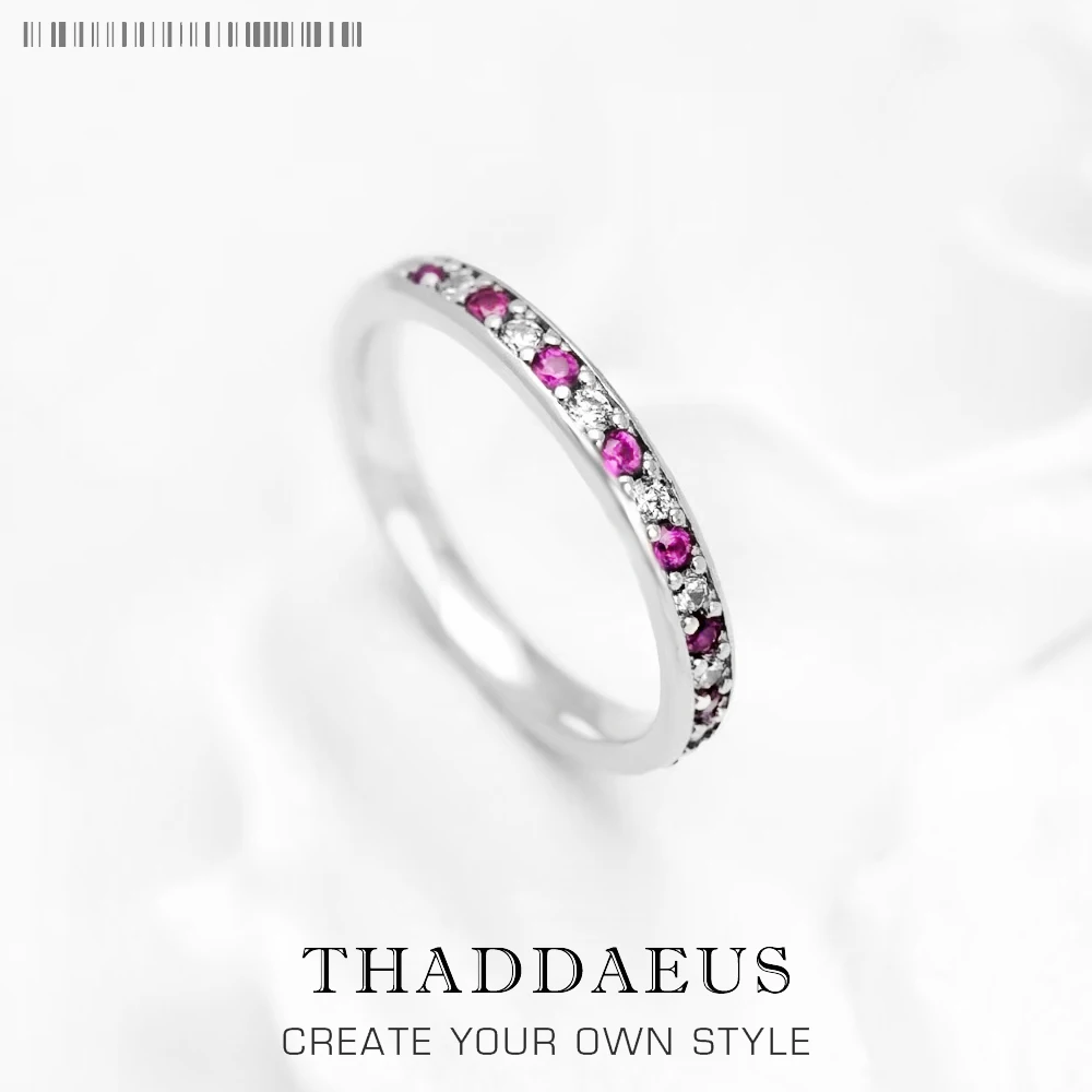 Bague élégance pierres colorées Europe romantique bijoux fins pour les femmes tout nouveau cadeau en argent Sterling 925 véritable