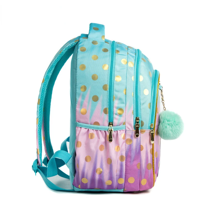 3 IN 1 School Bags for Girls Backpack for Kids Backpacks for School Teenagers Girls Sequin Tower Kawaii Backpack with Lunch Bag