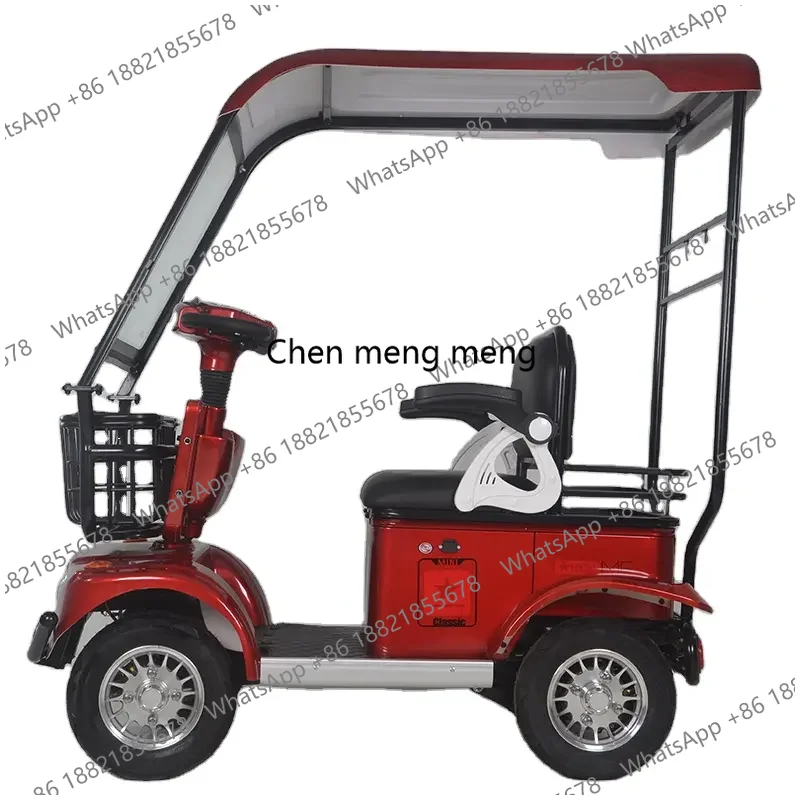 

The Latest of Hot-selling Red, Cheap, Affordable, High-quality, Convenient and Cool Four-wheeled Electric Vehicle