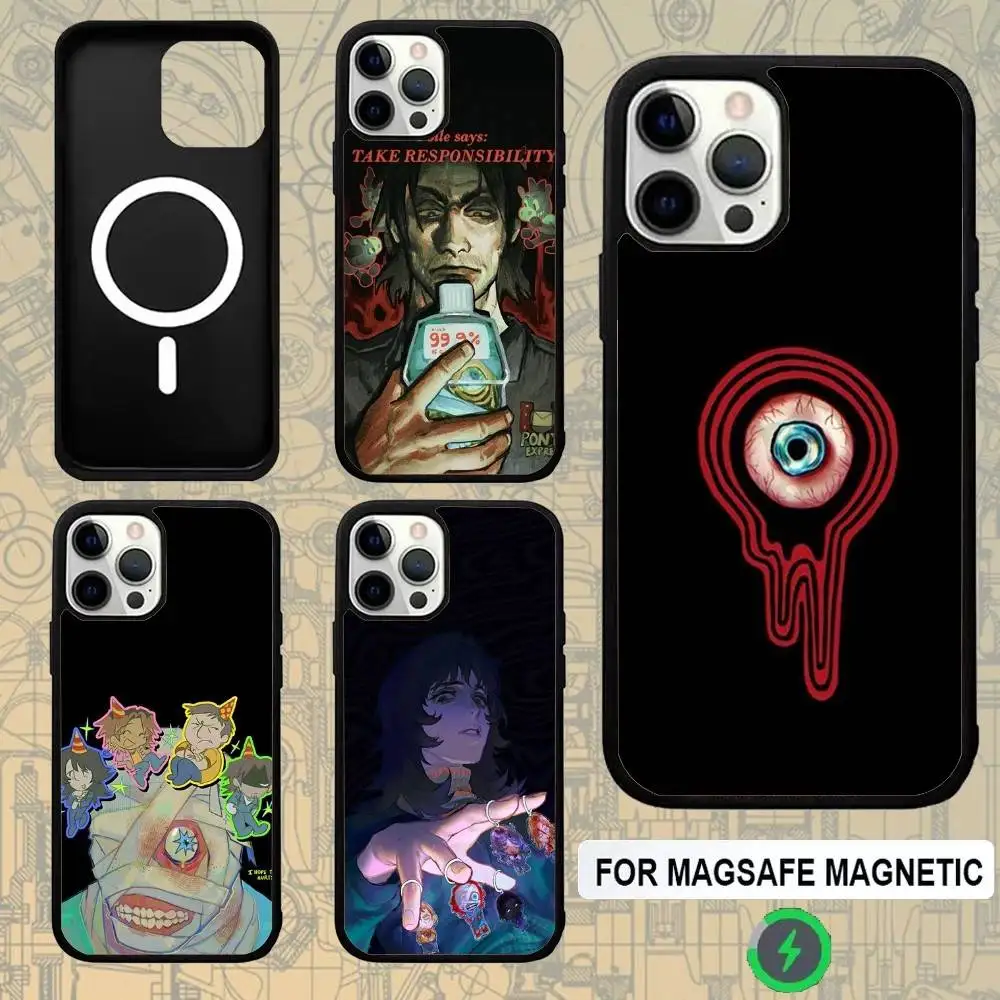 

M-Mouthwashing Game For Magsafe Wireless Charger Case For iPhone 15,16,17,13,14,11,12,Pro,Max,Plus,E,Air,Mini Protection