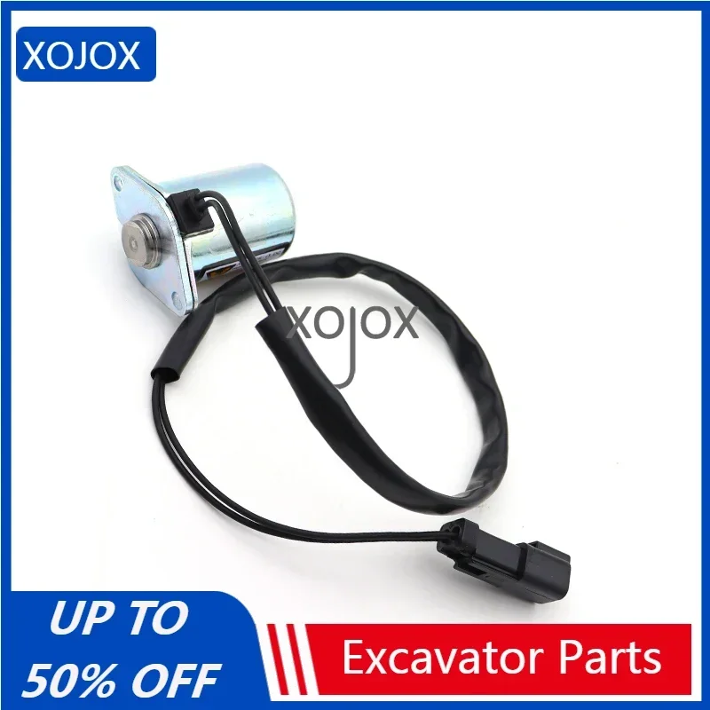 XOJOX Excavator Accessories Parts Pilot safety lock rotary rotary solenoid valve PC FOR Komatsu 120/130/200/220/300/360-6-7-8