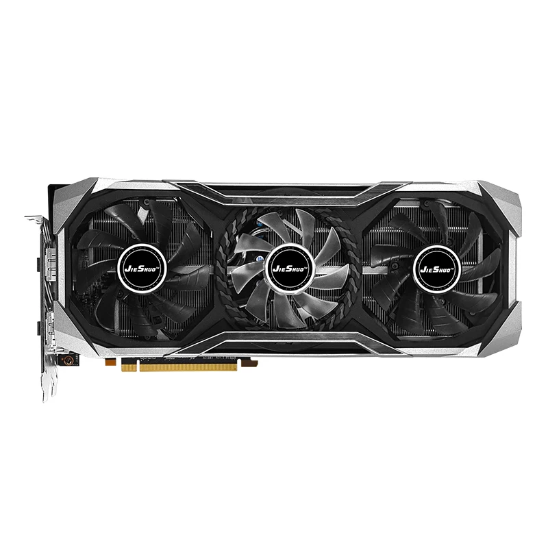 Jieshuo amd rx 5700xt 8gb 2560sp Gaming-Grafikkarte gddr6 256bit gpu rx5700xt 8g unterstützt PC Desktop Video Office 5700xt rx