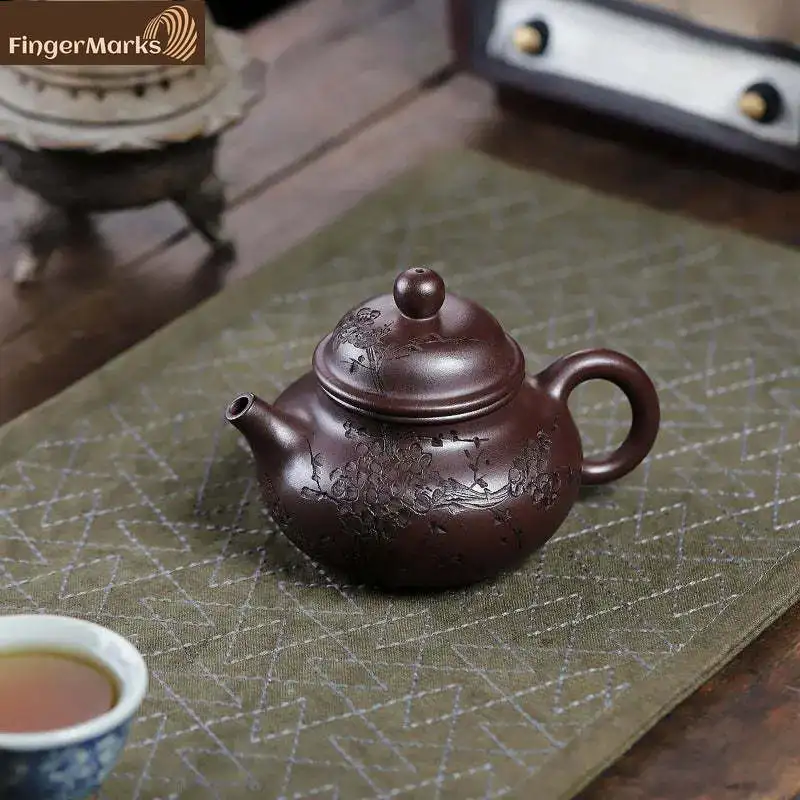 270 مل | إبريق شاي ييشينغ زيشا | البرقوق رونغ تيان - زي جيا ني #3