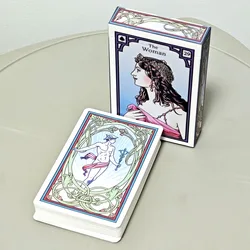 The Burning Serpent Oracle, basado en el siglo 19, Lenormand, sistema Cartomantic, 9x6cm, 40 tarjetas de piezas