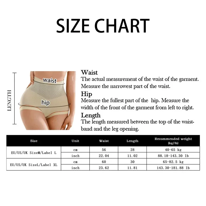 Women\'S High-Waist Seamless Body No-Shape Hip Lift Belly Briefs Tummy Control Panty Butt Lifter Shapewear Slim Panties