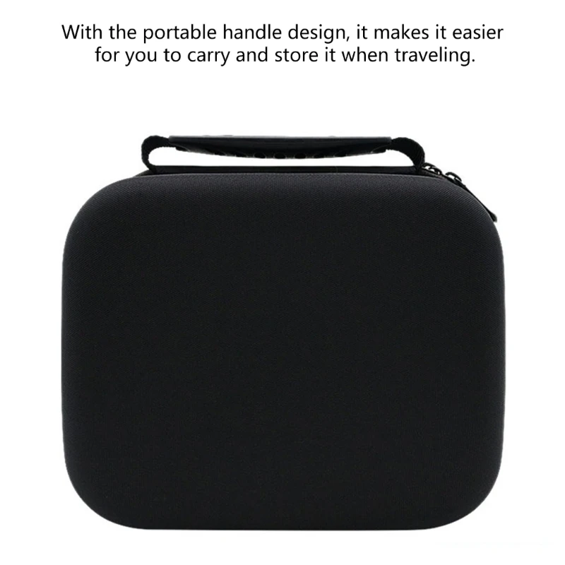 Protective Travel Storage Bag For ANANDA Over Ear Headphones Durability EVA Fabric Bag AntiDust And Scratch Resistant view 3