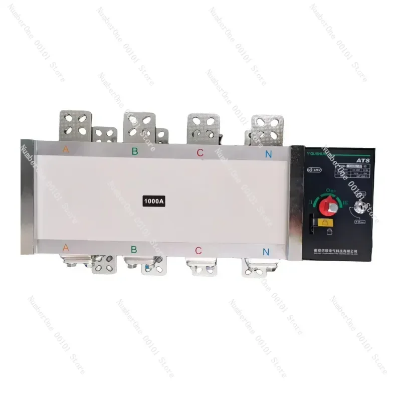 ATS Dual Power Automatic Transfer Switch 4P 1000A Isolated Two Way