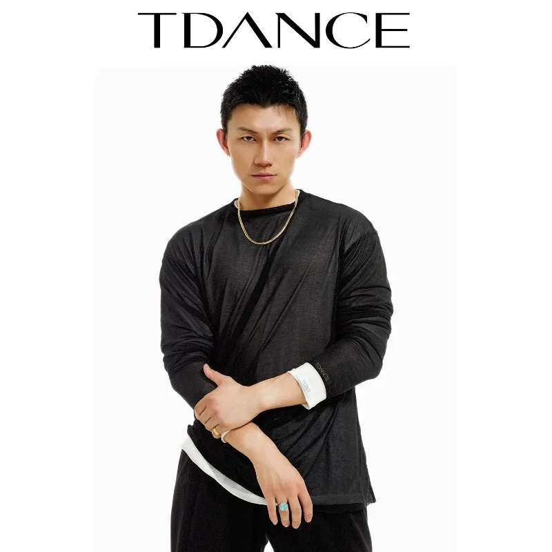 TDANCE – robe d'entraînement de danse latine personnalisée pour hommes et femmes, [couverture de fil], Performance empilée, légère, pour adultes, BS-30