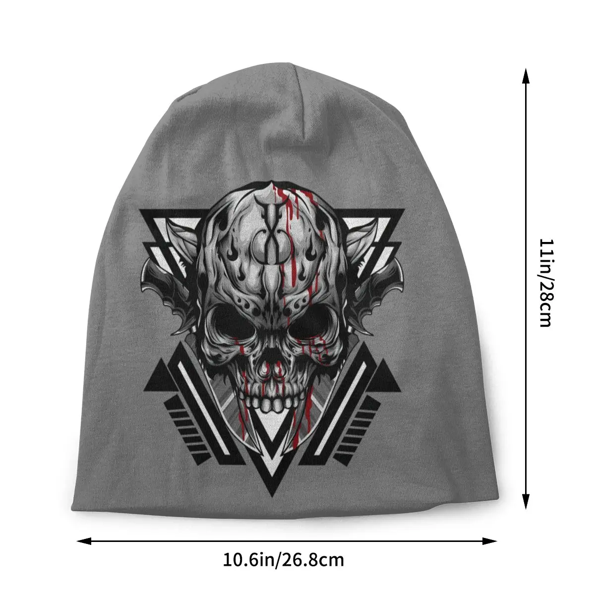 Blood Thin Bonnet Homme Sport Cool Skull Pattern Skullies Beanies Caps Creative Hats