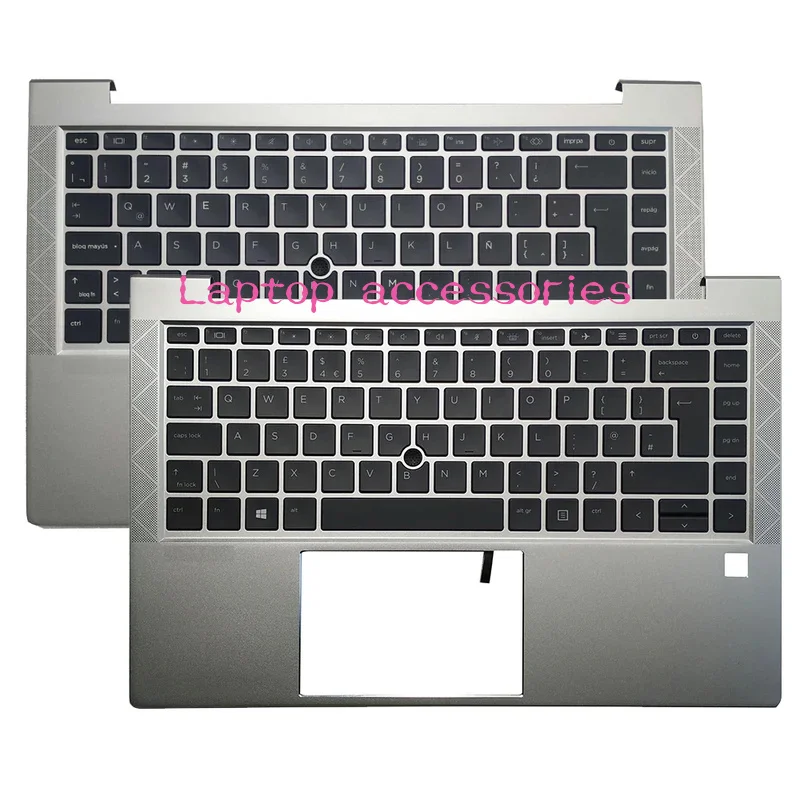 New  For HP EliteBook 840 G8 745 845 G7 UK/Spanish/Latin/US Keyboard With Palmrest Upper 6070B1847701 M07090-001 M36312-001