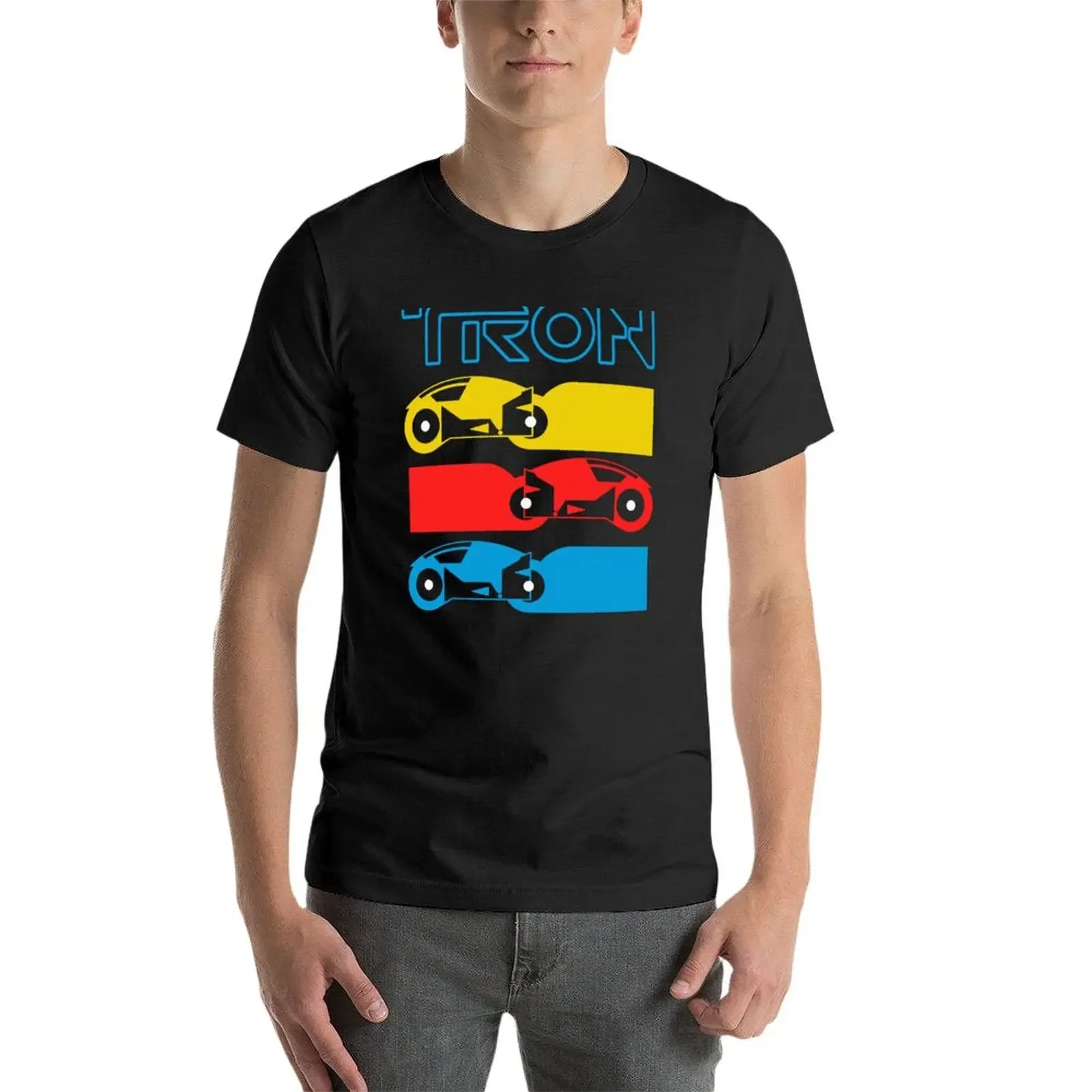 Tron light cycle bikes T-Shirt cute clothes customs design your own plus size tops sublime mens shirts graphic tee