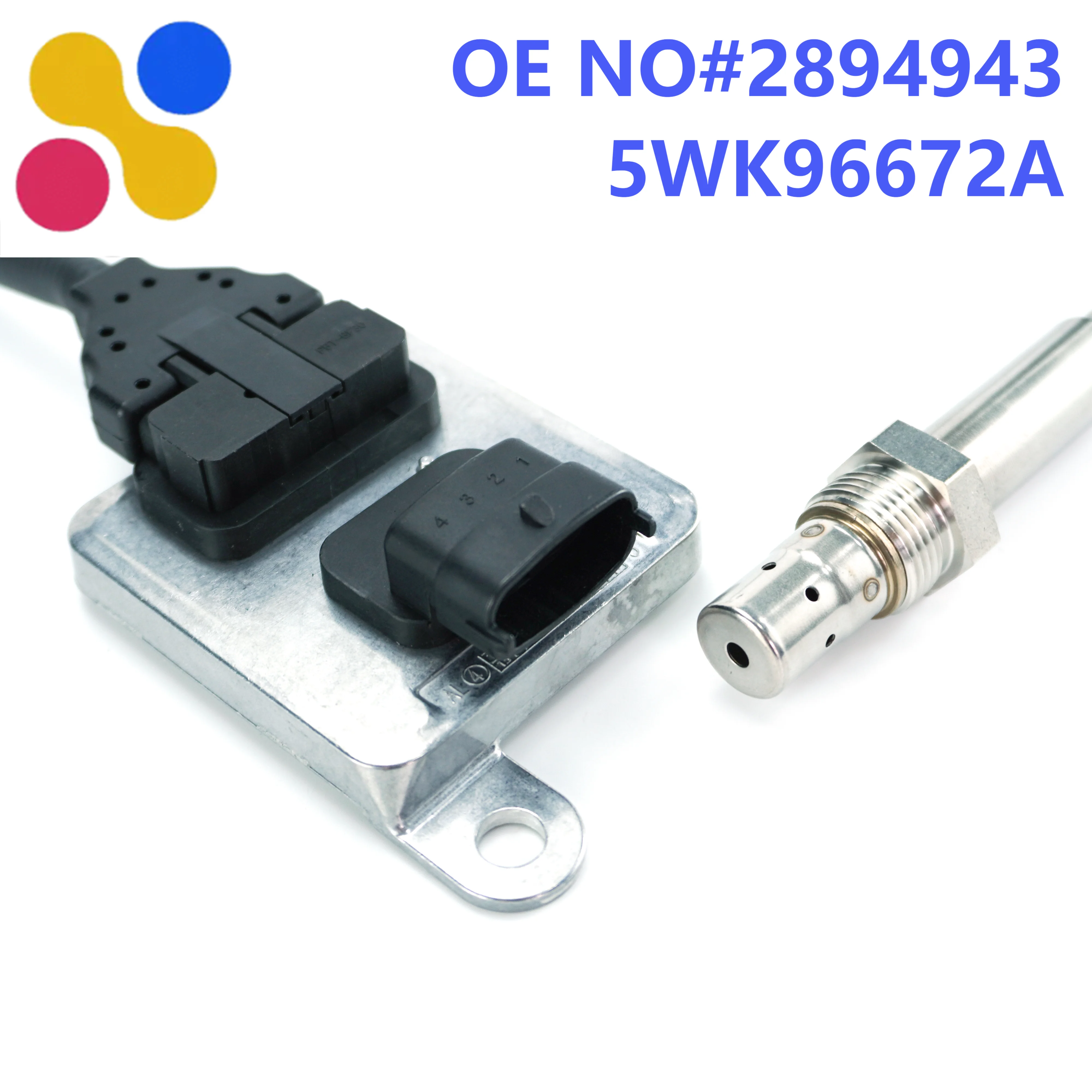 

2894943 NOX Sensor A034x849 5WK96672A Original New Nitrogen Oxide Sensor NOx Sensor for Cummins