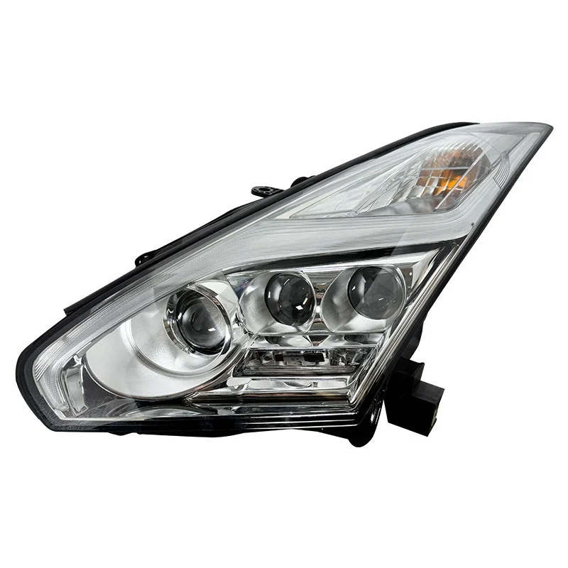 for the 7-18 Nissan  God GTR Headlamp Assembly R35 Modified lightning Style Daytime Running Light Headlights
