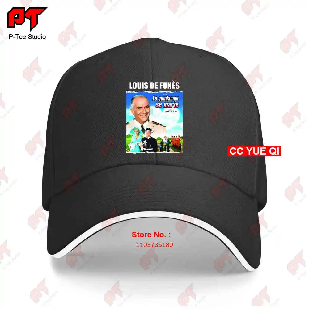 Louis De Funes The Gendarme Gets Married V2 Baseball Caps Truck Cap AG8E