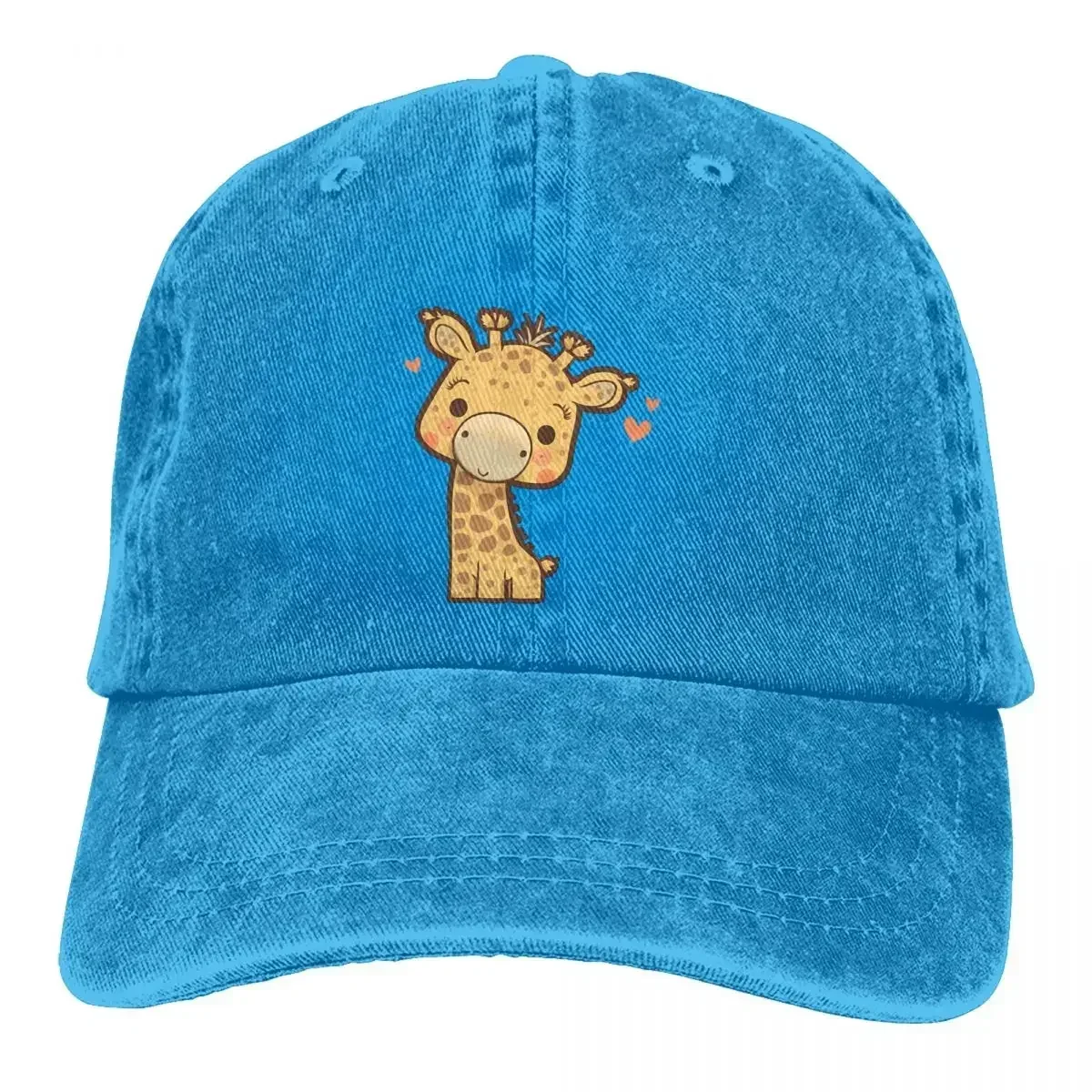 Summer Cap Sun Visor Big Head Giraffe Hip Hop Caps Animal Cowboy Hat Sports Hats for Men Women