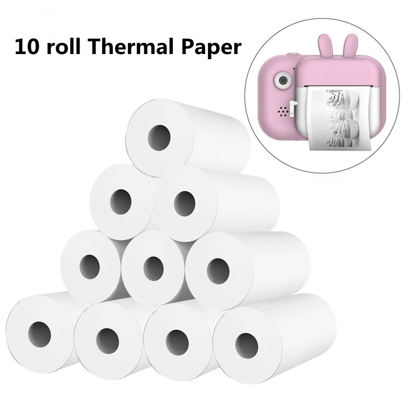 HD Mini Draagbare Printer Thermisch Papier Universeel 57mm Zelfklevend Papieren Label Sticker Voor Telefoon Afdrukken Foto Foto