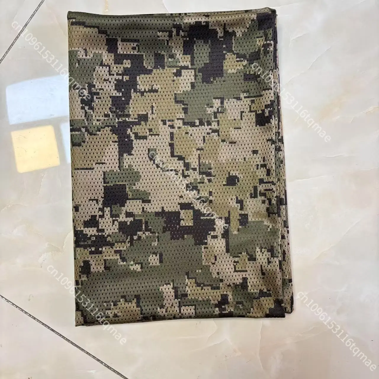 Tela de malla de camuflaje mexicano US4CES, ligera, 1,5 m de ancho, tela de poliéster, traje Ghillie, cubierta para cascos, sombrilla, máscara, bufanda DIY