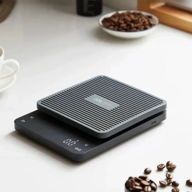 SENSSUN Electronic Scale High Precision 3kg Two Timing Modes Rechargeable Touch Pad Key Waterproof Kitchen Digital Scale