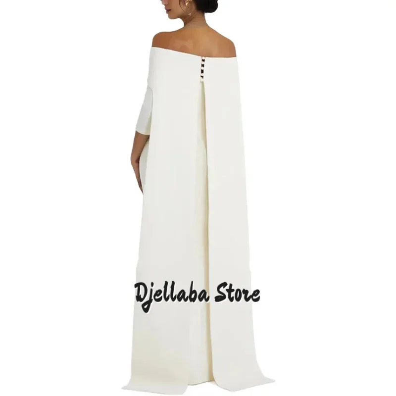 فستان سهرة نسائي مخصص لحفلات الزفاف بدون أكتاف نصف كم فساتين حفلات بطول الأرض فستان حفلة موسيقية خاص