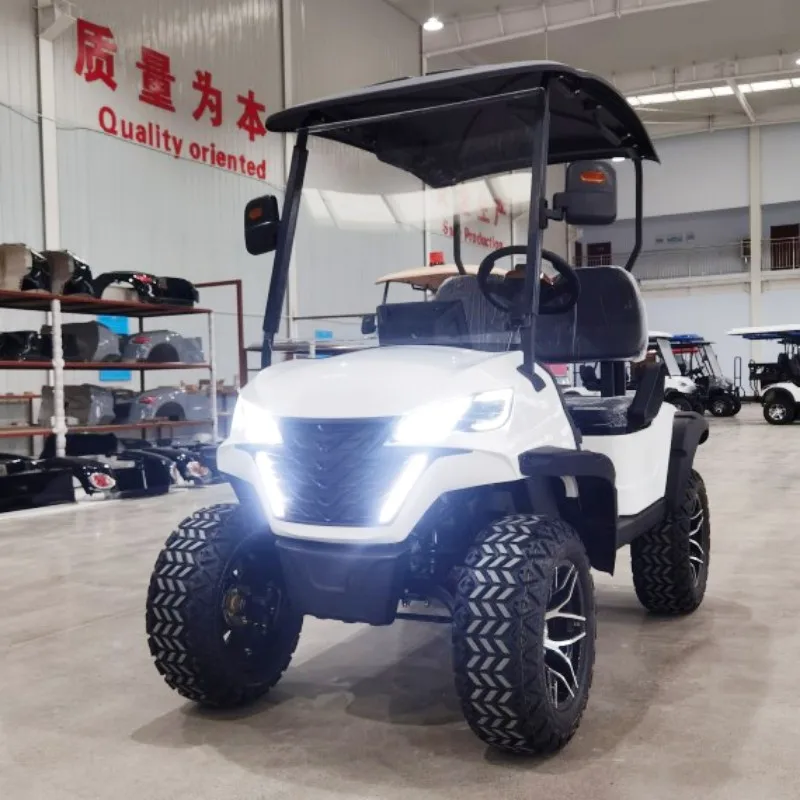 High Performance Quality Assurance Wholesaler Customized Golf Cart Electric 4 Seats 4000W High End Quality Lift Golf Cart