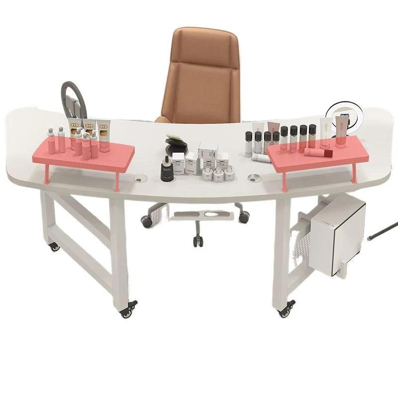 

Live table Mobile special computer table Desk Rotating display workbench