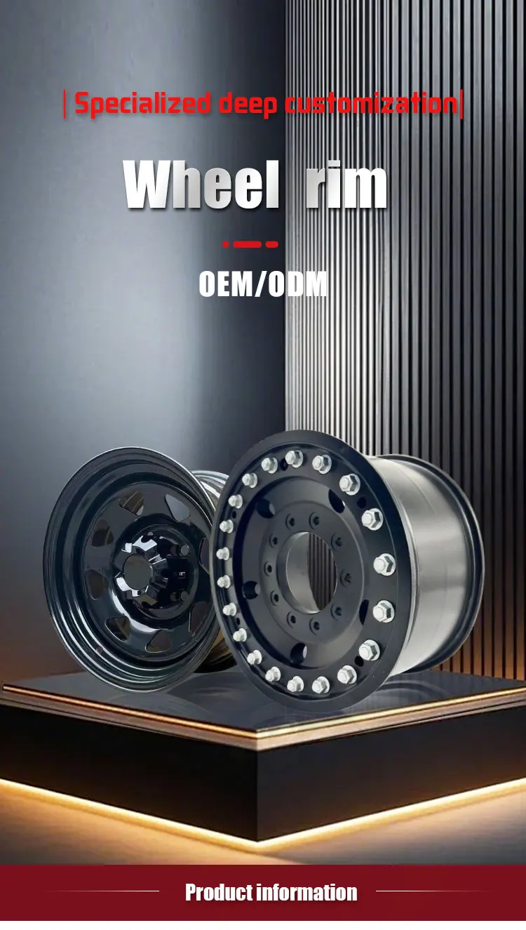 High Quality Oem Odm 5 6 Lug Rims 1/2/3-piece Split Beadlock Deadlock Rim Aluminum Alloy for F500 550 150 350 Tlc79 70 200 300