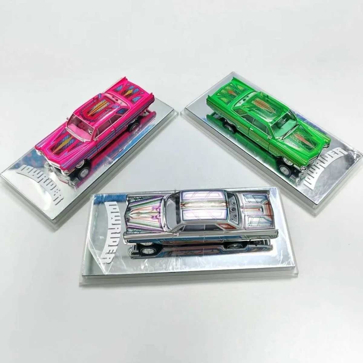97M 1:64 1964 Cadillac Coupe DeVille Jumping Car Alloy Car Model