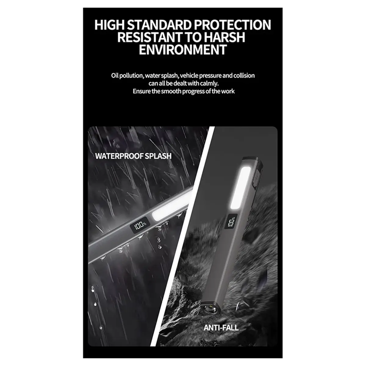 【Limited Offer】Rechargeable COB LED Pen Flashlight with Magnet for Outdoor and Work Mini Cob Light Magnets