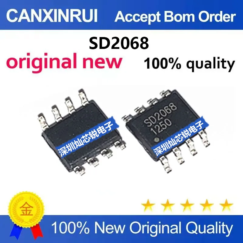 (5-100pieces)Brand new original SD2068 SOP8 surface-mount high-precision real-time clock chip
