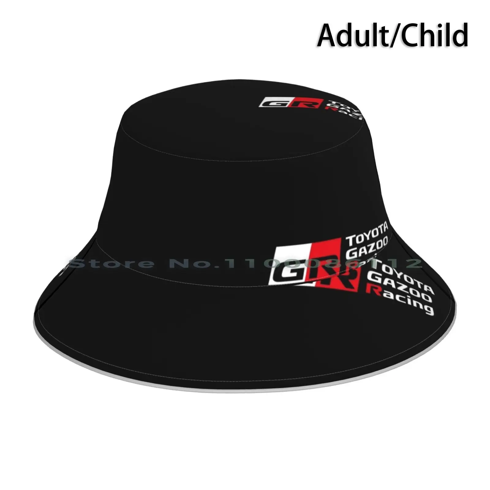 Gr Rally White Version Bucket Hat Sun Cap Wrc Speed Fia World Rally Earth Path Crazy Race Chrono World Rally Sports Car Gazoo