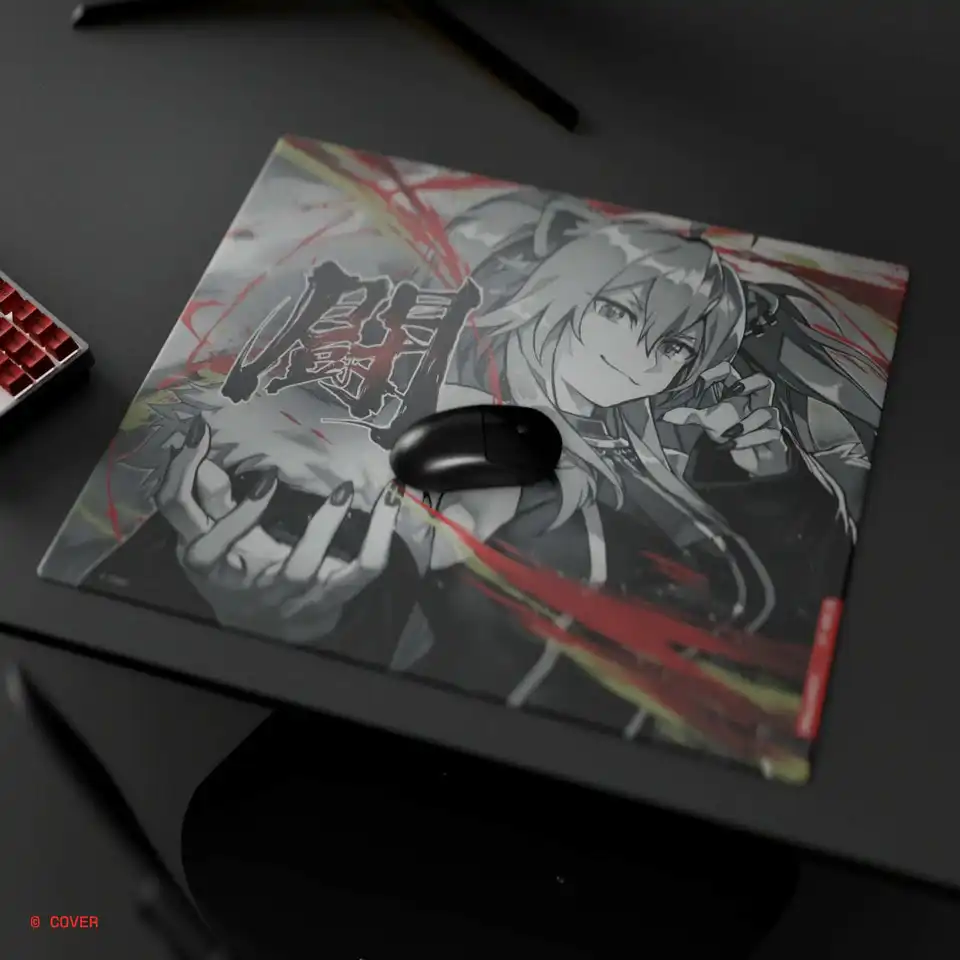 PAN Esports SHISHIRO BOTAN Glass Mousepad FPS Smooth and Speed