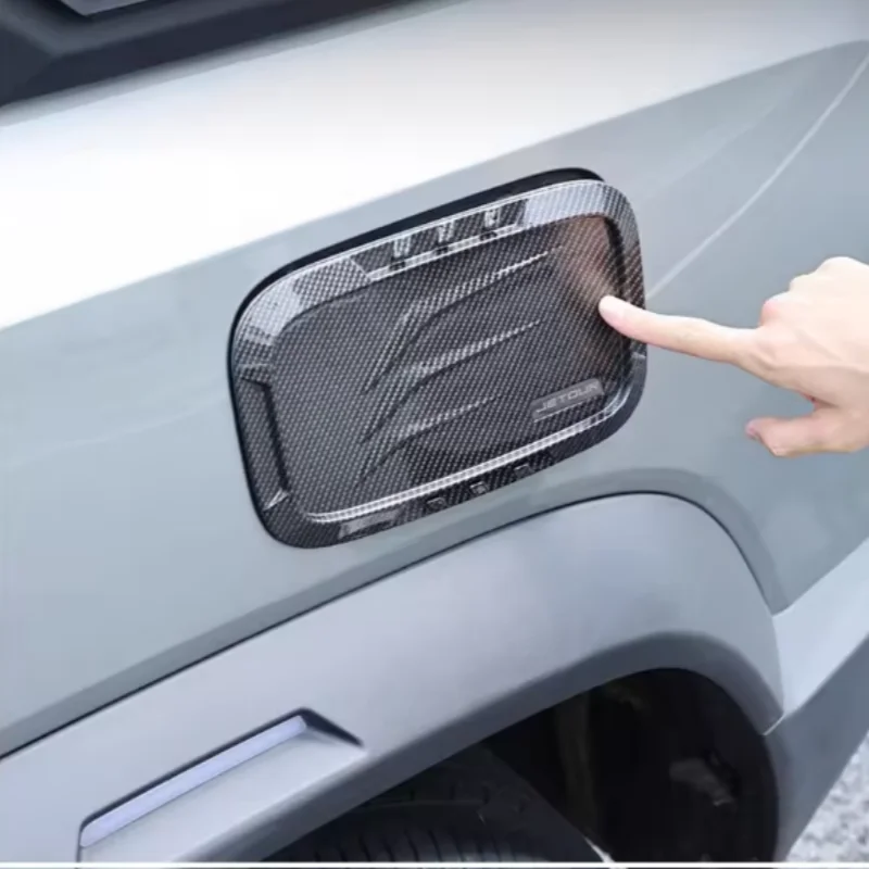 

For Chery Jetour T2 Traveler 2023-2024 Exterior Plastic Accessories Sticker Carfuel Tank Cap Cover Garnish