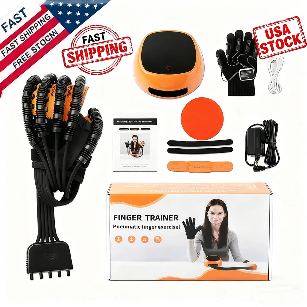 

Hand Rehabilitation Robot Training Hemiplegia Stroke Gloves Finger Rehab Gloves Hand Function Exercise Braces Supports Bone