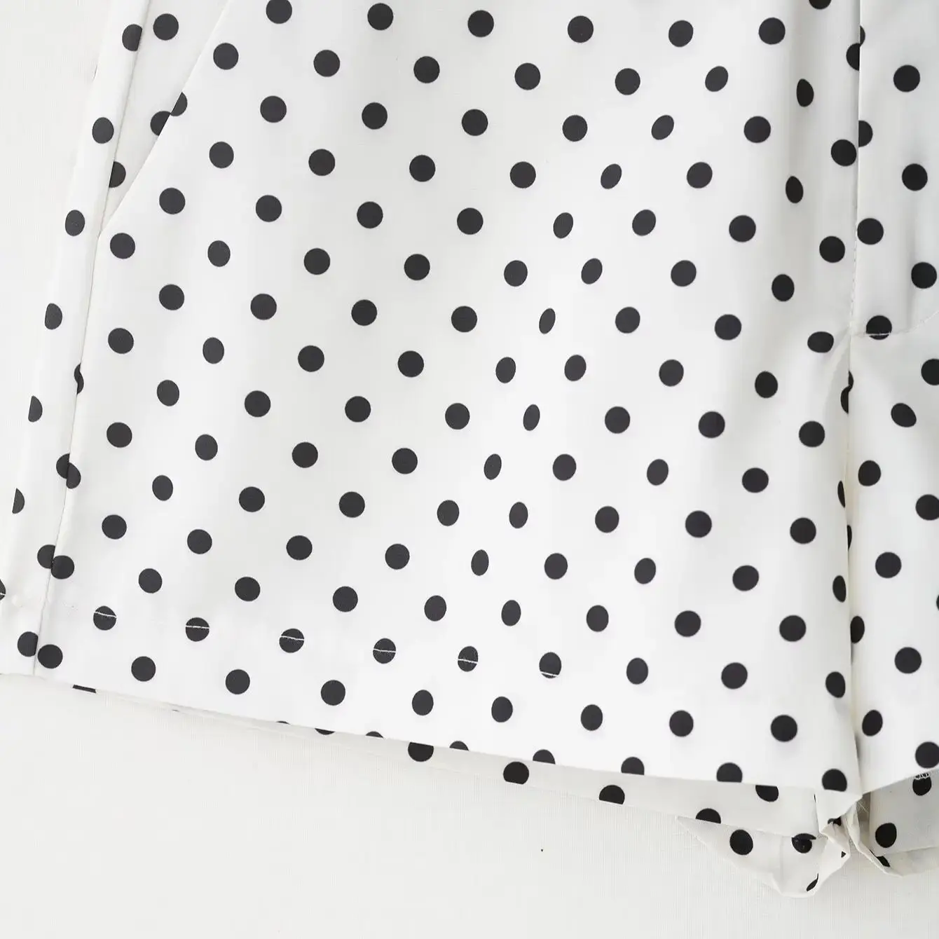 خمر البولكا نقطة السراويل النساء منتصف الارتفاع عارضة الصيف السراويل القصيرة عطلة نمط #5