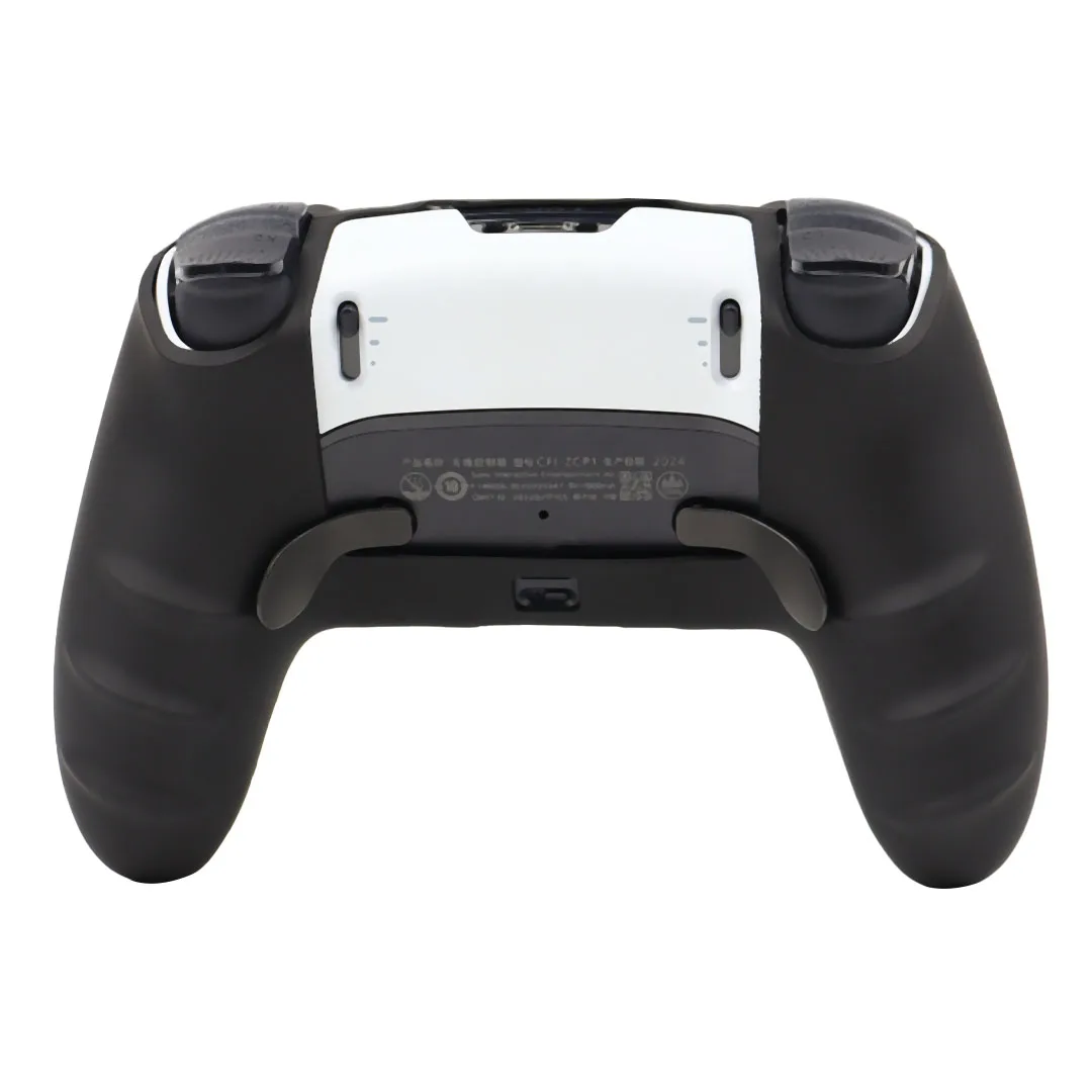 حافظة ناعمة غير قابلة للانزلاق لوحدة التحكم DualSense Edge غطاء سيليكون حماية كاملة للبشرة مع ملحقات مقابض الإبهام لجهاز PS5 Edge #4