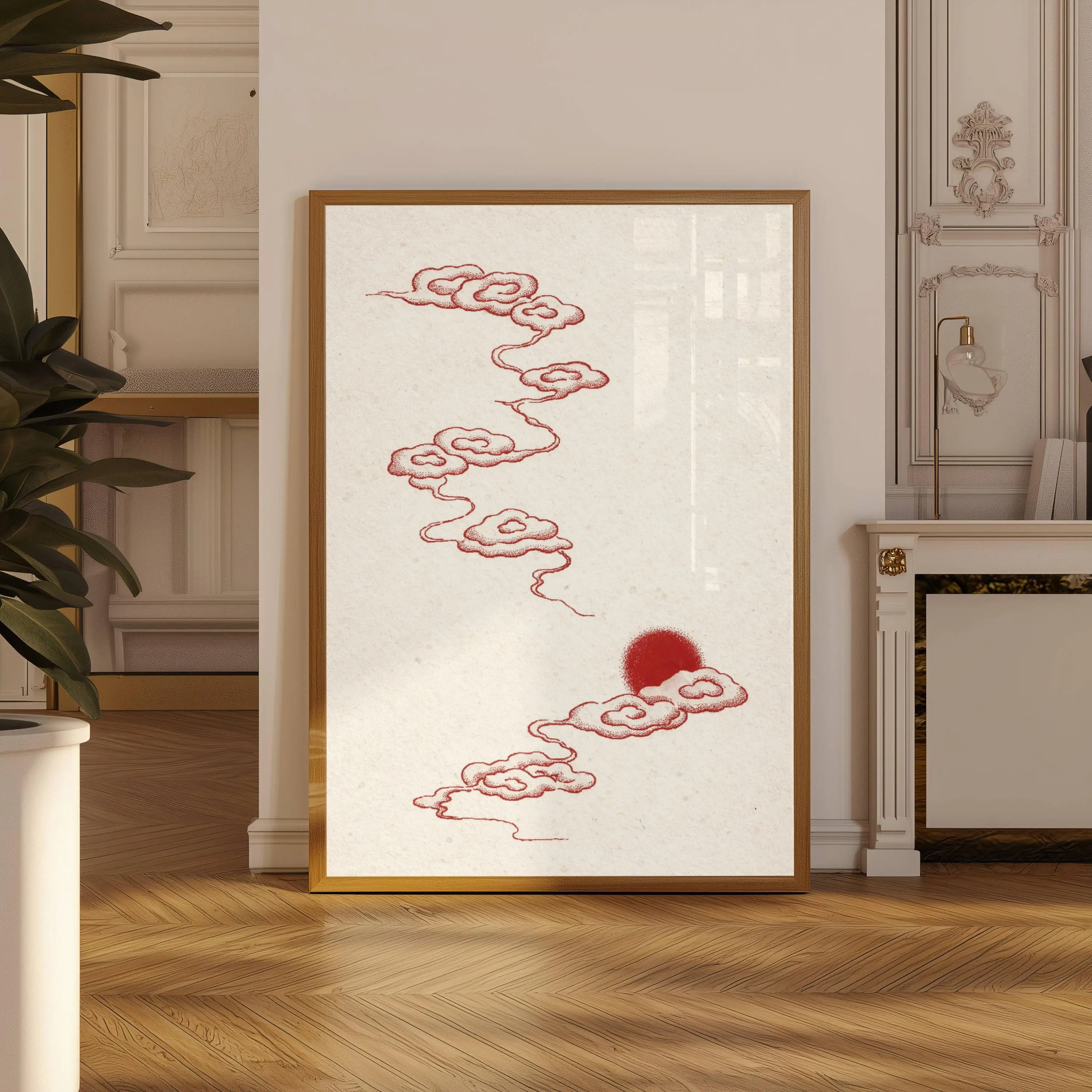 Póster de Árbol de Tinta Japon - Japanese Zen Lifestyle reseña y precio