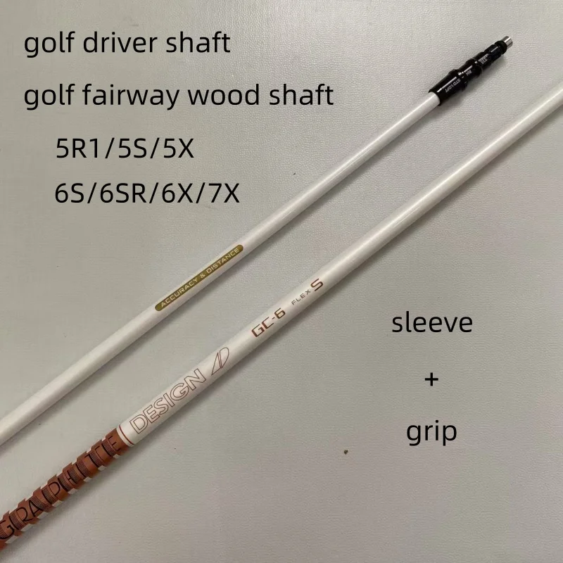 

Новый вал для гольфа T-AD GC 5/6/7 R1/SR/S/X Вал водителя для гольфа или графитовый вал из дерева Fairway Бесплатная установка с ручками и втулкой