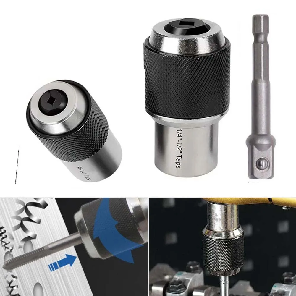 Adjustable Extractor Tap Socket Set For Workshop Use For DIY Projects Efficient Drilling Tap Wrench Power Tool