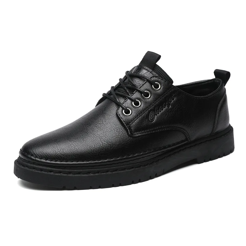 Men Leather Casual Shoes Men 2023 Summer Brand Comfortable Flat Shoes for Men Trendy Sneaker Men Oxfords Shoes
