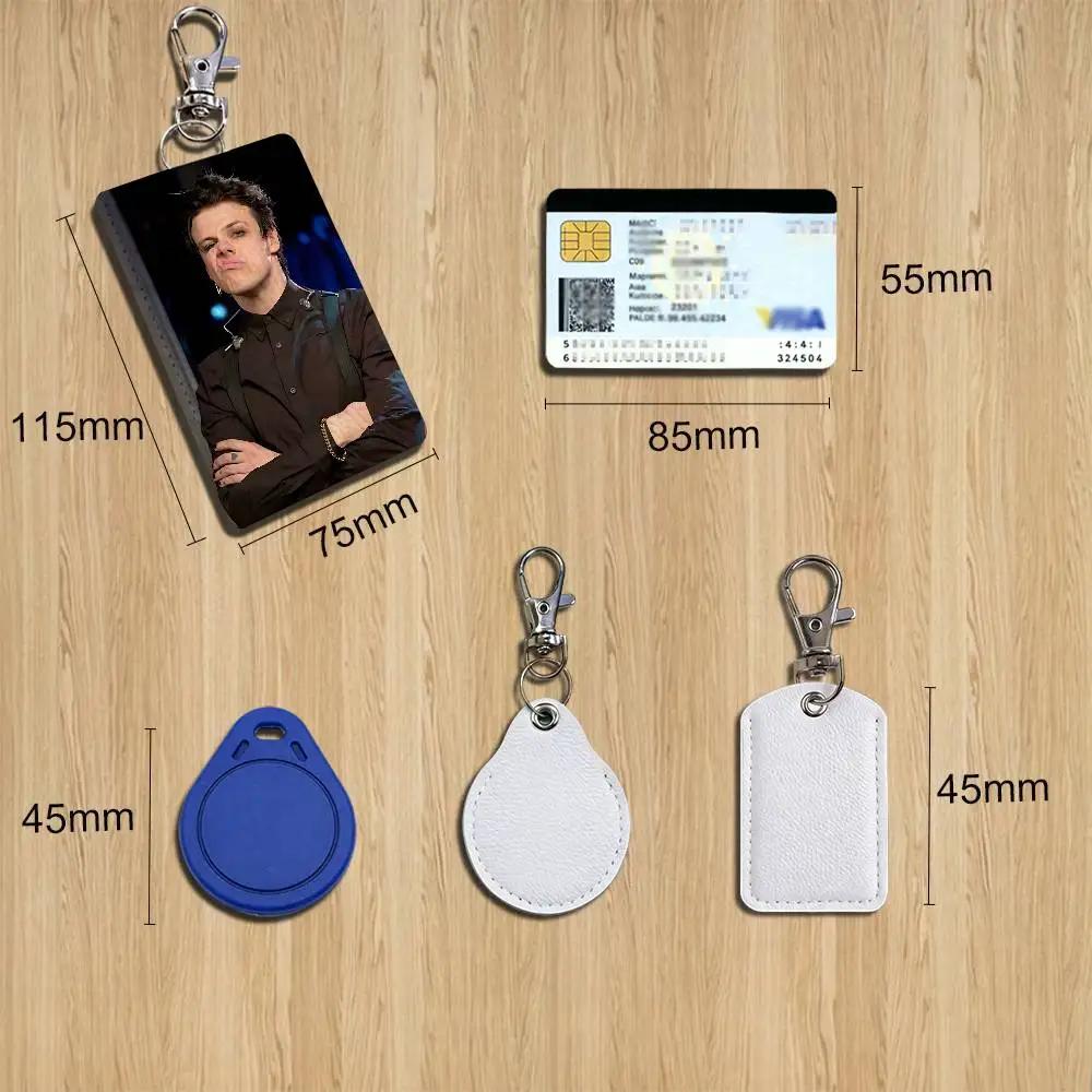 cool Idols II YUNGBLUD Card Holder With Keychain Executive Protection For Bank Credit Subway Bus Case