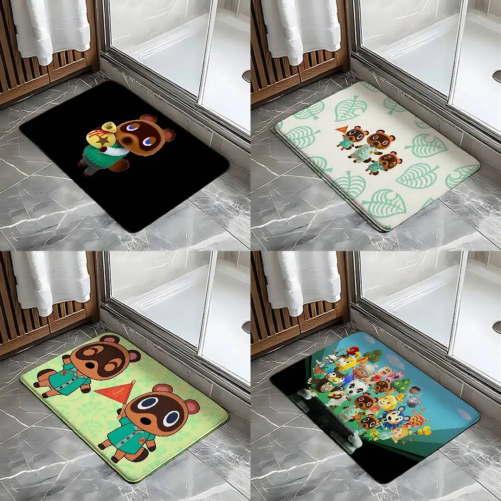 Animal C-Crossings Entry Door Floor Mat Festive Decorations Carpet Bathroom Anti-slip Mat Entrance Doormat