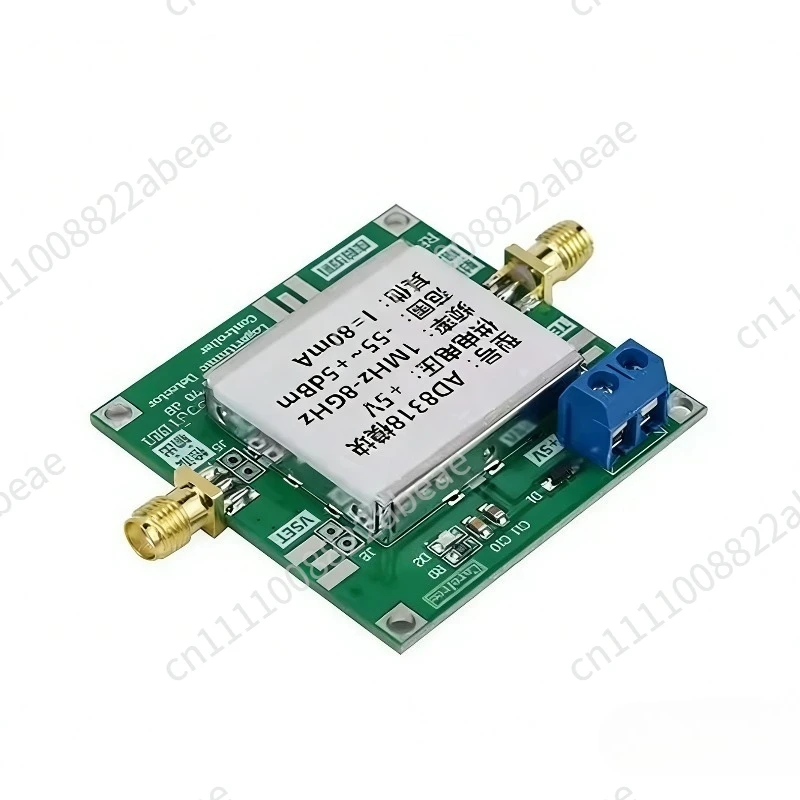 AD8318 Module RF Power Meter Logarithmic Detector Power Detection (1-8000MHz)